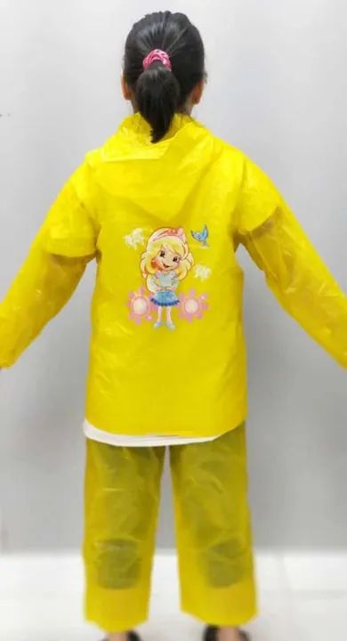 Capa de chuva infantil 