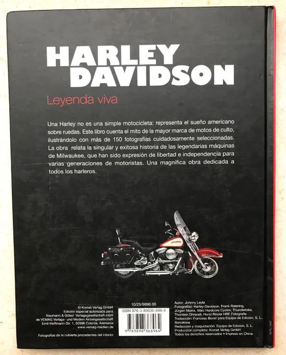 Livro Harley Davidson em espanhol  - Foto 2