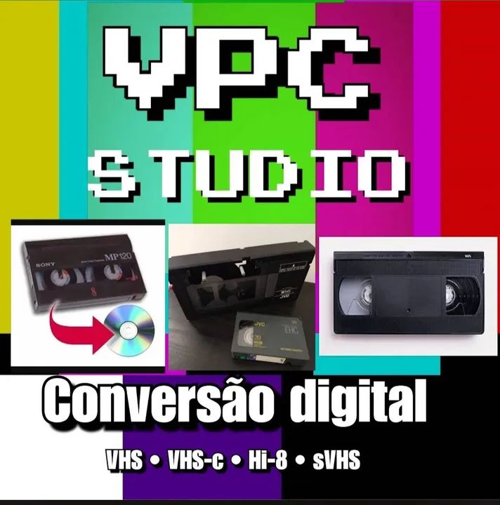 Conversão VHS para pendrive/dvd