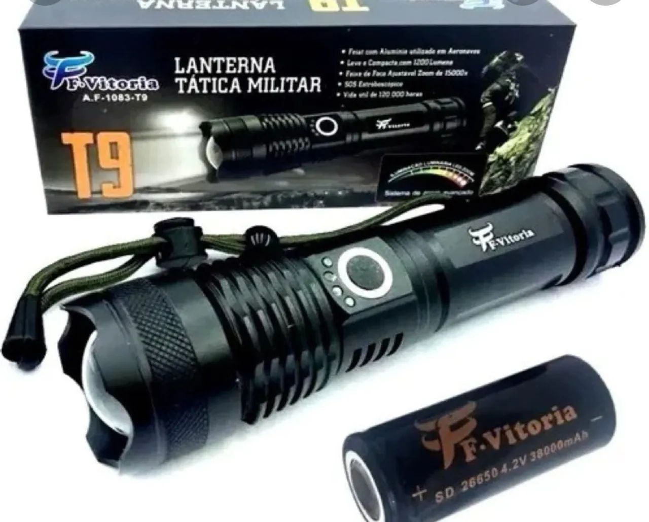 Lanterna Tática Militar  - Foto 2