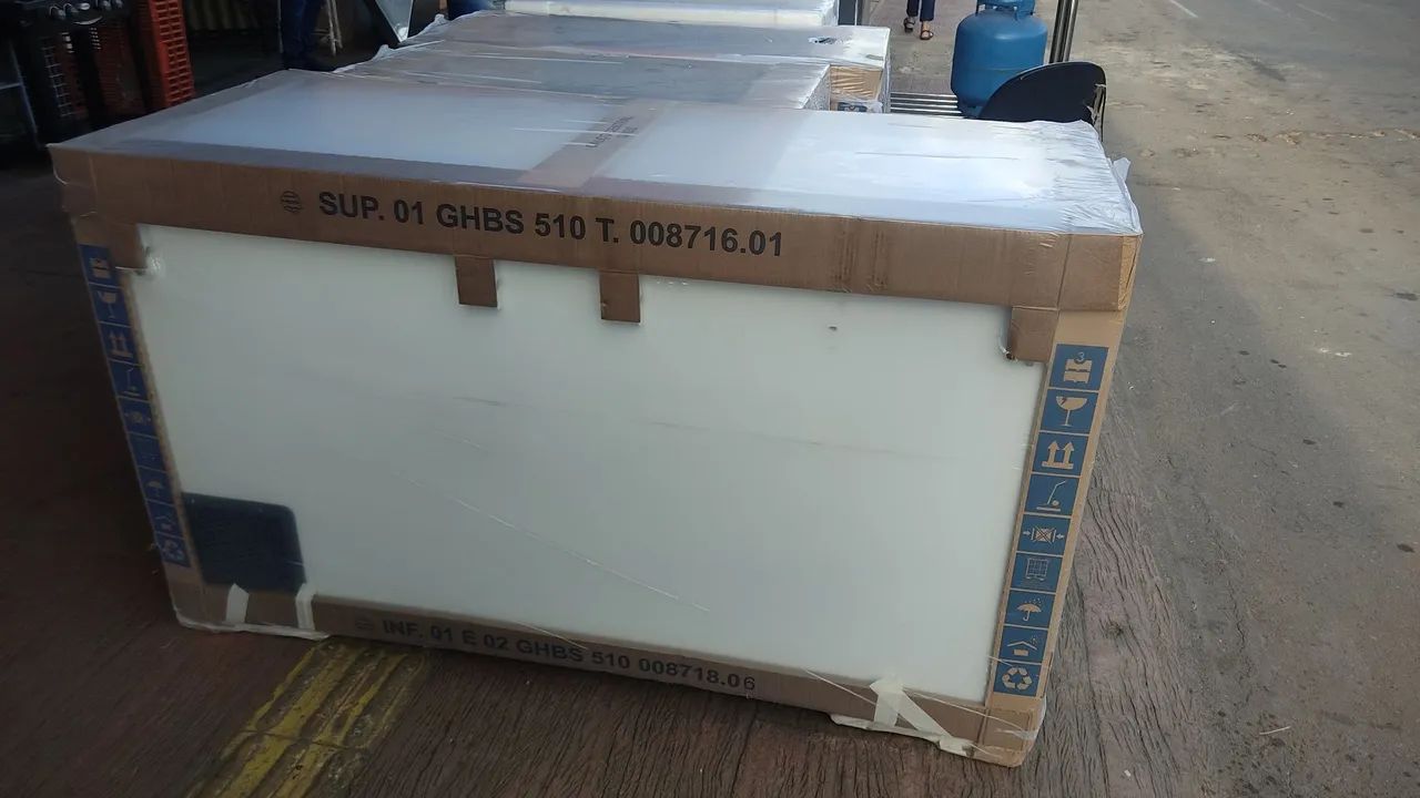 Freezer horizontal gelopar 532 litros NOVO 