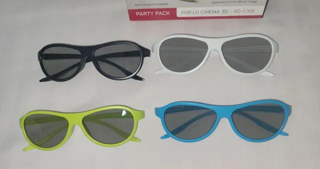 Kit LG com 4 óculos 3D novo $70.00 - Foto 2