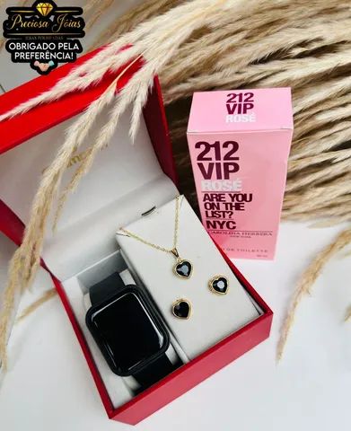 Kit relógio smartwatch D20 + colar e brincos fazemos entrega  - Foto 3