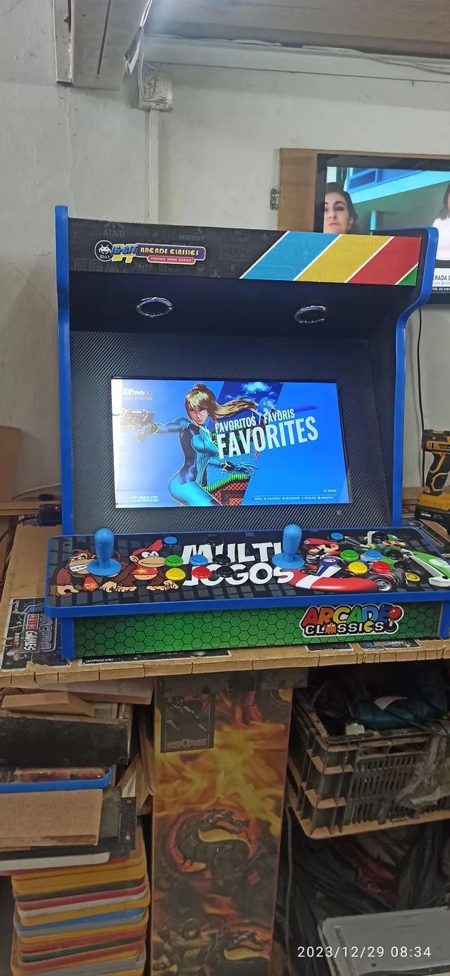 Fliperama Bartop Multijogos  - Foto 3