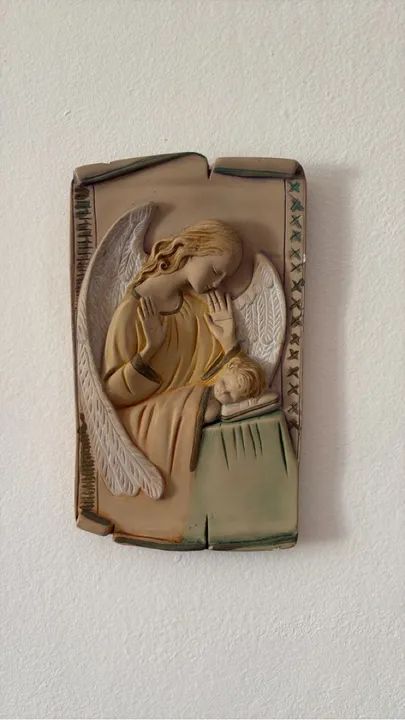quadro anjo da guarda