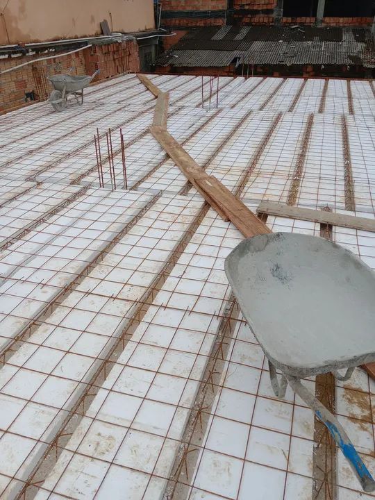 Laje e construção  - Foto 4