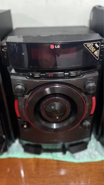 Som LG 1350W 2.1 Canais - 3 Caixas Acústicas - Foto 2