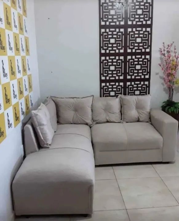 Sofá de Canto Simples Novo - Foto 3