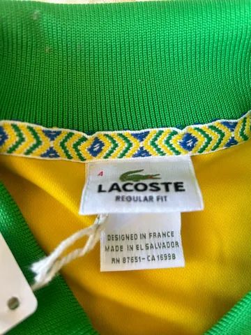 Camisa Oficial Lacoste Olimpíadas - Edição Limitada  - Foto 2