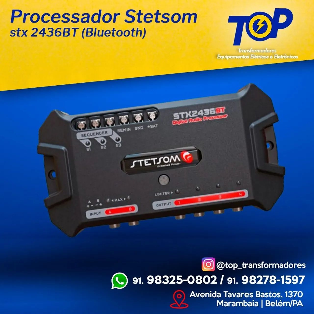 Processador Stetsom STX 2436BT 