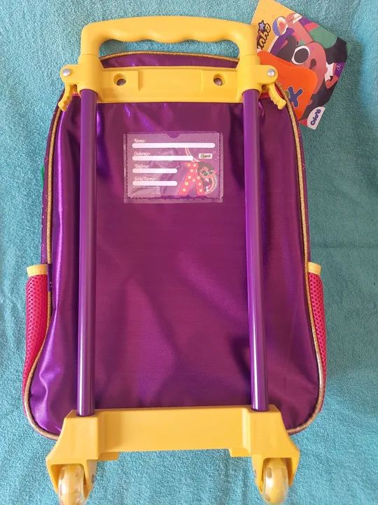 Mochila de rodinhas infantil - Clube da Anittinha - Foto 2
