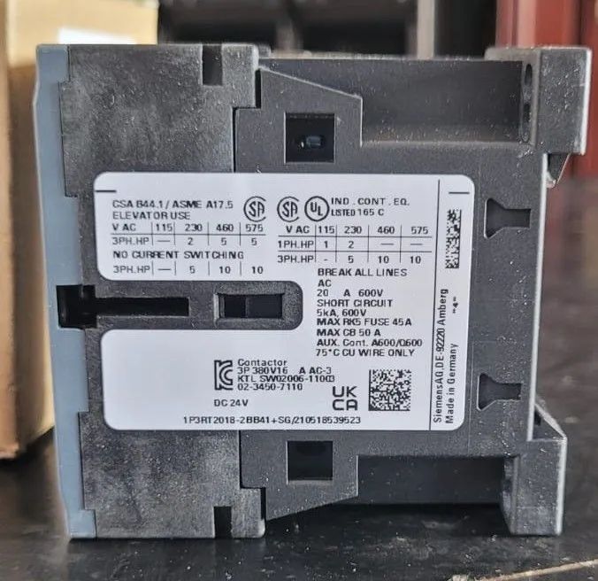 Contator Siemens Sirius 3RT2018-2BB41 - Foto 2