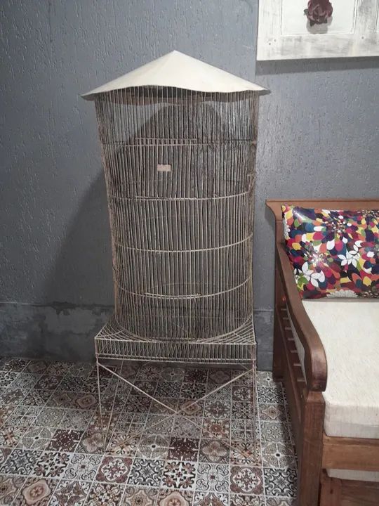 Gaiola para pássaros grande - Foto 3