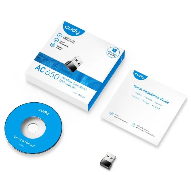Adaptador Wirelles AC650 5ghz Cudy