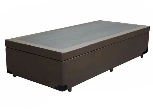 Cama Box Baú Solteiro Sintético - 88x188x41cm - Sou Fabricante - Consultar Cores - Foto 4