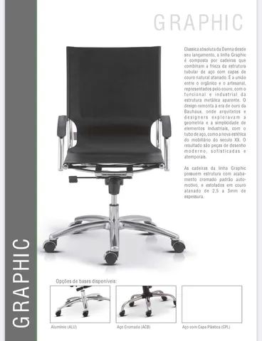 Cadeira executiva Danna - Foto 4