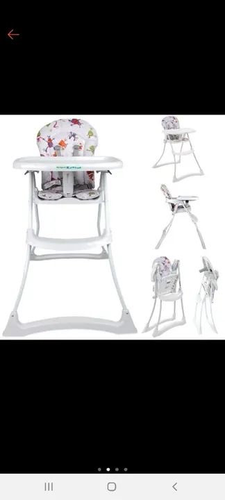 200 reais pra vender!!!Cadeira de Alimentação Burigotto Monstrinhos - Foto 5