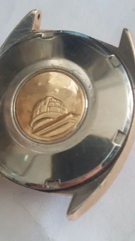 Relógio marca omega modelo constelletion caixa aço e ouro rose - Foto 2