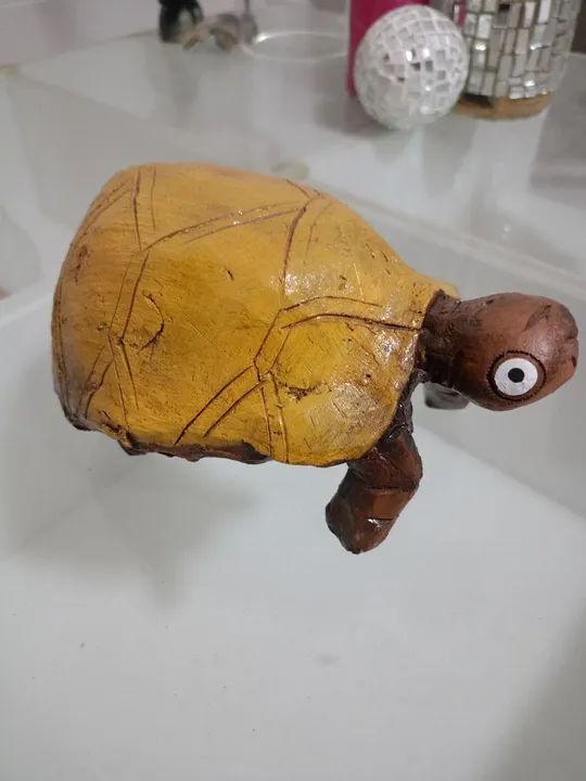 Tartaruga para decoração artesanal - Decoração - Foto 2