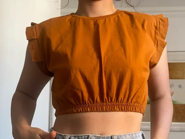 Blusa cropped | Algodao 