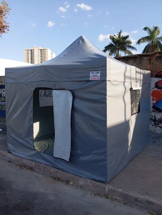 Tenda camping 3x3 lona pvc 