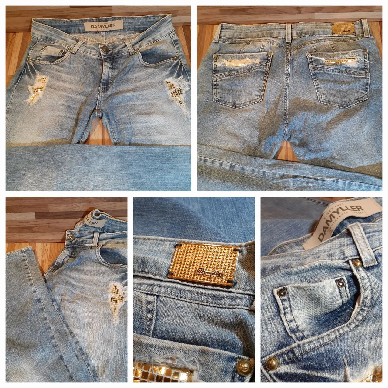 2 Calças Damyller Stretch 40 - Foto 2