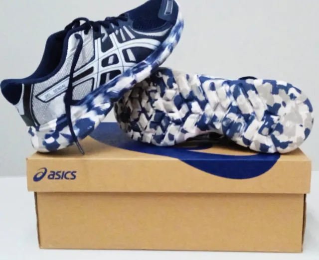 Tênis Asics Gel-sendai Color Prata/azul - Adulto 39 brasil
