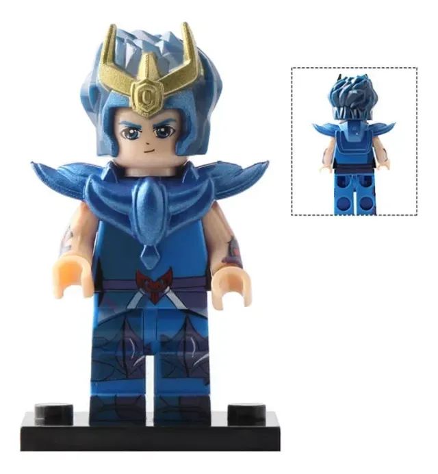 coleção lego cavaleiros do zodiaco bronze - Foto 4