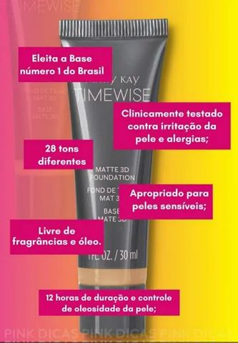 Base Mary Kay Original 12 horas - com resveratrol encapsulado - Foto 2