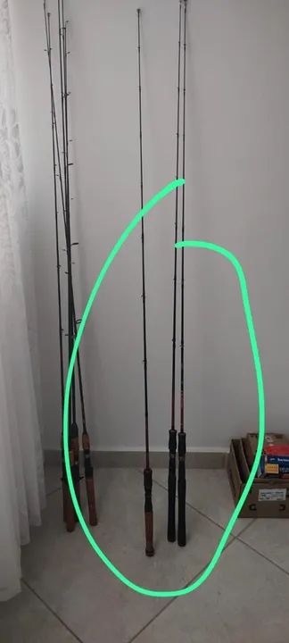 Desapego de três varas de pesca ?  - Foto 5