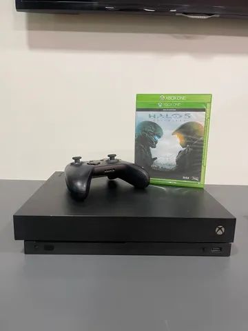 Xbox one x 1tb com garantia - mando jogo brinde 