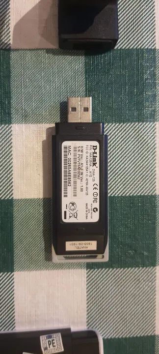 Adaptador Wi-Fi USB Tp-link 150Mbps e D link  DWA 125 - Foto 4