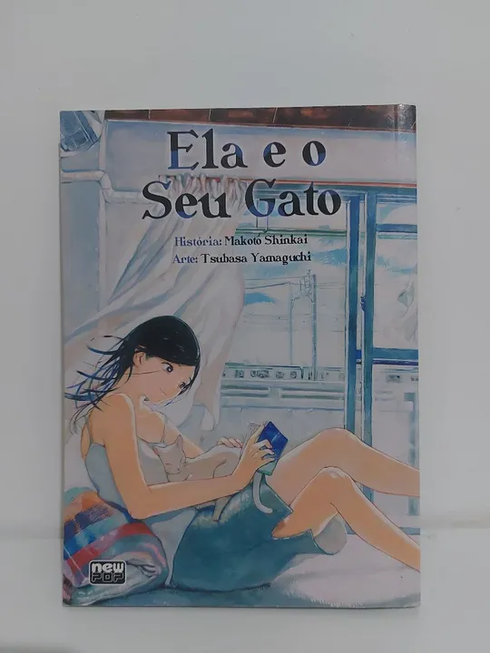 Mangá Ela e o Seu Gato - Makoto Shinkai