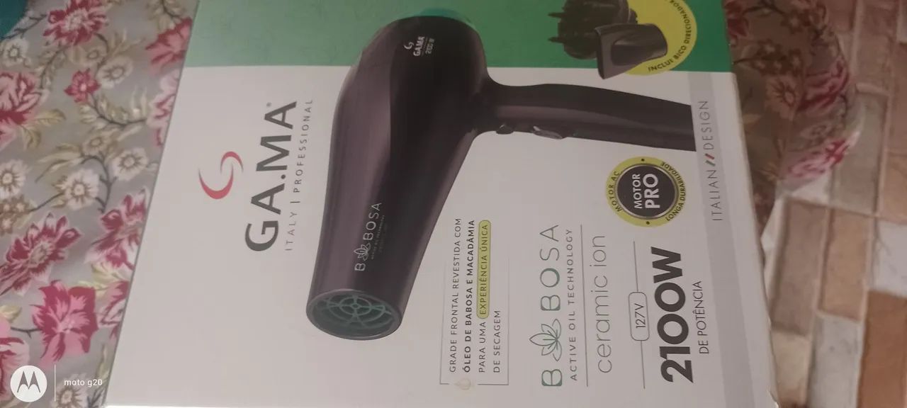 Secador de cabelo NUNCA USADO
