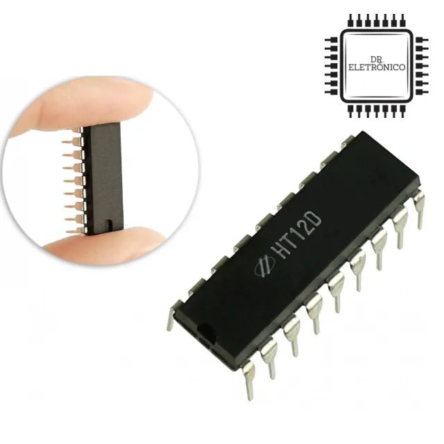 Circuito Integrado HT12D (Decodificador de RF)