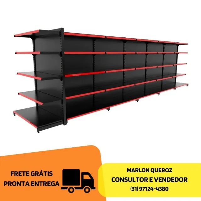 Gondola de Centro Preta Polar Nova