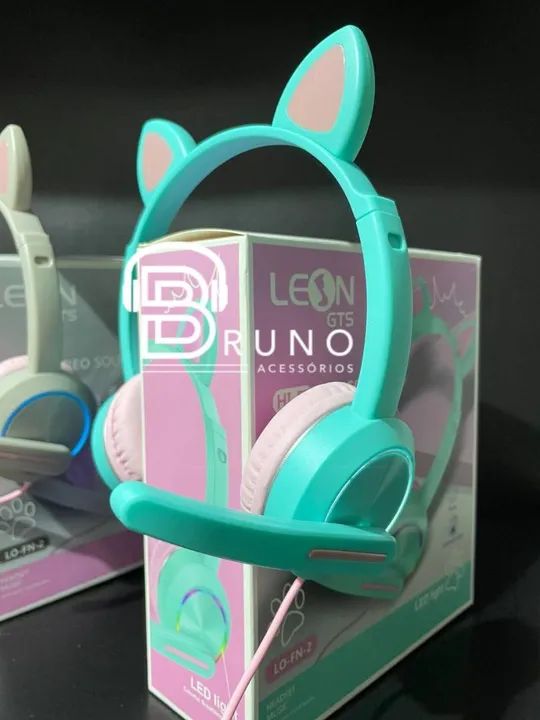 Fone de Ouvido Gatinho  - Foto 2