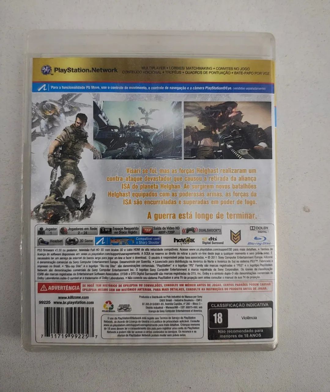 Killzone 3 original PS3 - Foto 4