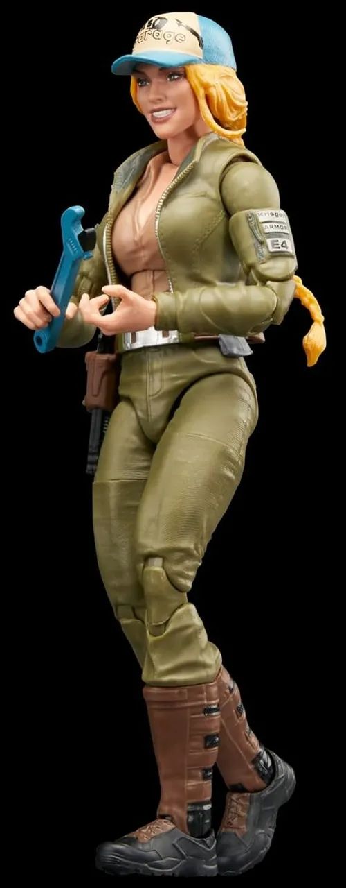 Cover Girl Retro Cardback Gi Joe Classified - Lacrado - Foto 4