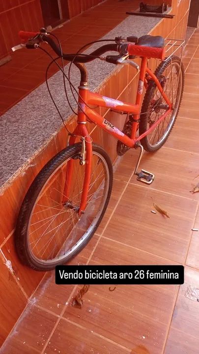 Bicicleta feminina aro 26  - Foto 4