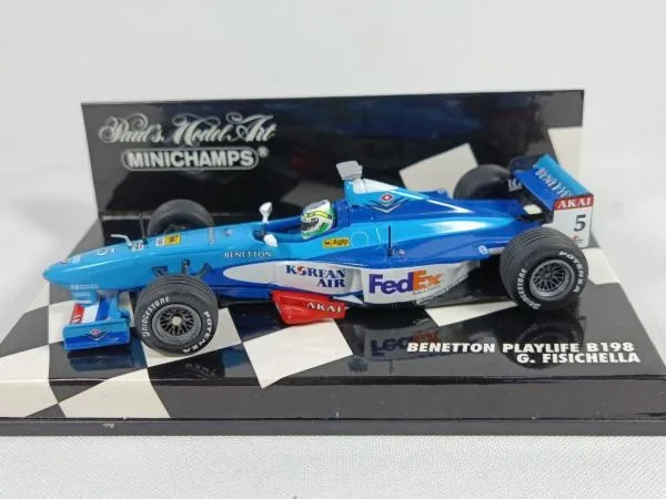 Benetton Renault B197 J.alesi Minichamps 1/43 - Hobbies e coleções