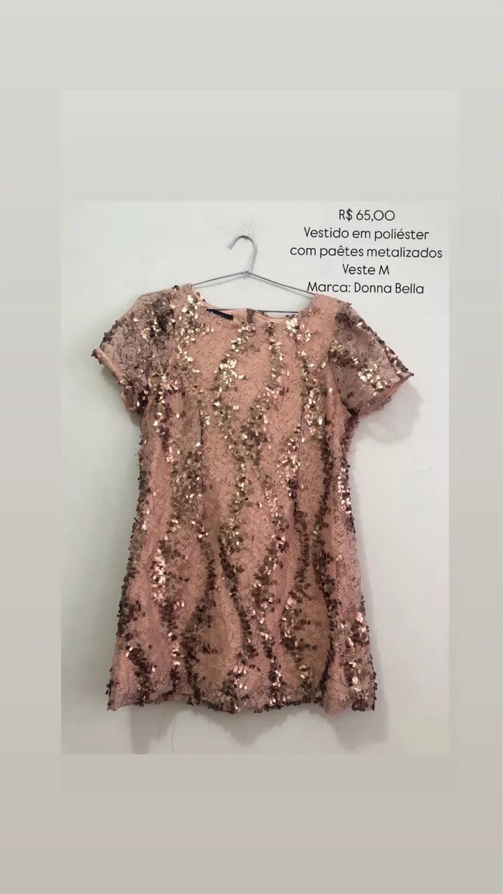 Vestido de festa tamanho M - Foto 4