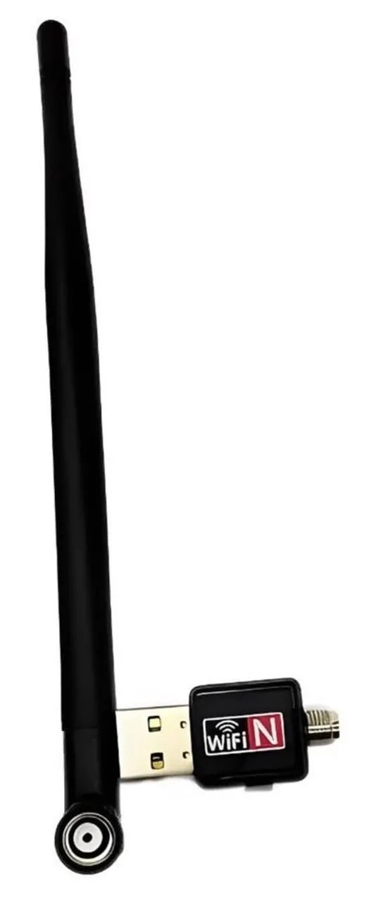 Adaptador Receptor Wireless Usb Wifi 150mbps Pc E Notebook - Foto 2