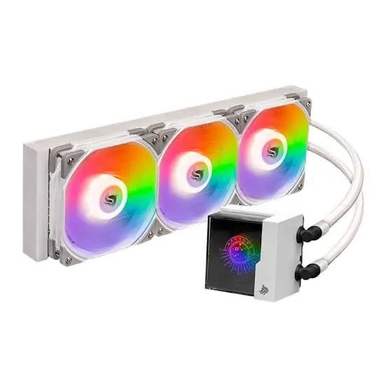 WATER COOLER PICHAU LUNARA, ARGB, 360MM, BRANCO