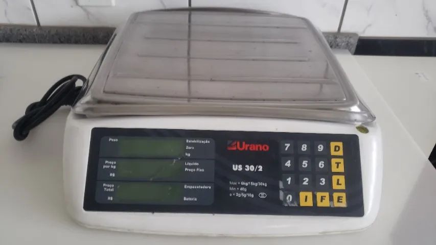 Balança Profissional Urano 30kg Us 30/2 P/ Comércio C/ Fonte - Foto 2