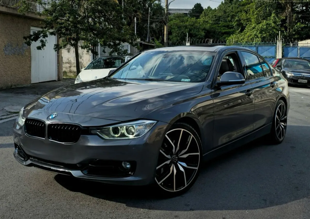 BMW 328i 2014 TETO SOLAR RODA 20 ACEITO TROCA