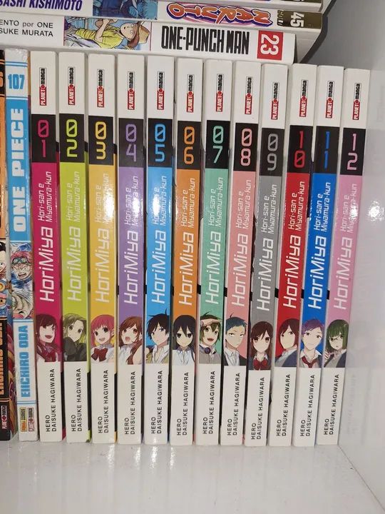 Coleção One Piece, Volumes 75 a 107  + Horimiya, Volumes 1 a 12 (Grátis mangas extras) - Foto 5