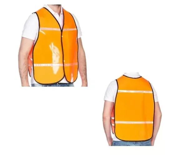 colete refletivo tipo jaleco
