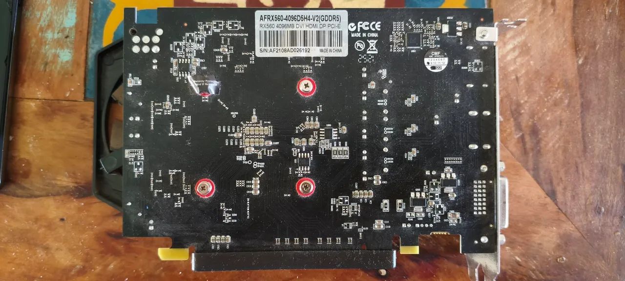 Placa de vídeo RX560OC AFOX 4GB - Foto 3