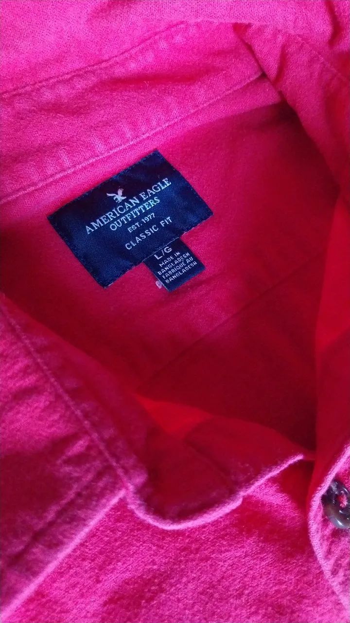 Camisa masculina G tecido pesado - Foto 4